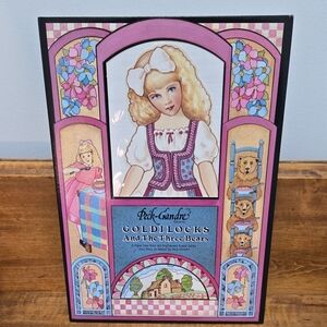 VINTAGE 1988 PECK-GANDRE GOLDILOCKS AND THE THREE BEARS PAPER DOLLS